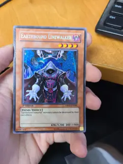 Yugioh Earthbound Linewalker ABPF-EN088 1st Secret Rare - Image 1