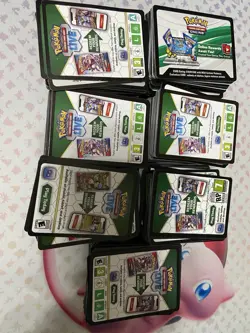 Huge Lot Of Pokemon Code Cards, Assorted Sets, Unused Codes - Image 1