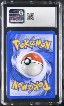 Celebi 3/64 Neo Revelation ❗ Double Holo Error SWIRL CGC 8 Vintage Pokemon Card - Image 2