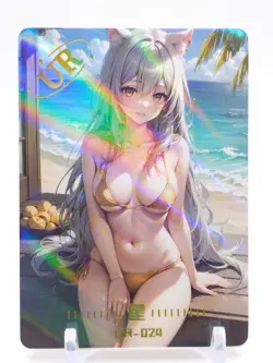 Goddess Story - Stunning Girl - Anime Waifu UR Trading Card - Image 1