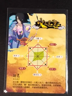Naruto SSR Utakata Trading Card Anime CCG TCG - Image 2