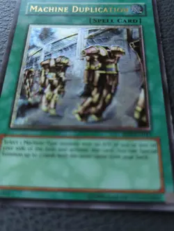 Machine Duplication RDS-EN041 Ultimate Rare Unl Edition Yugioh Card MP/LP - Image 3