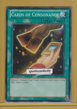 CARDS OF CONSONANCE (SDBE-EN025) - Common - 1st - Yu-Gi-Oh Saga of Blue-Eyes - Image 1