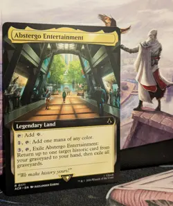 Assassin's Creed X MTG - Abstergo Entertainment - Rare - Borderless - Card #0171 - Image 1