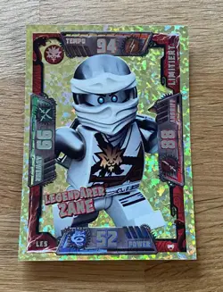 LEGO Ninjago Serie 2 Trading Card Game - LE5 Legendarer Zane Limitierte Auflage - Image 1