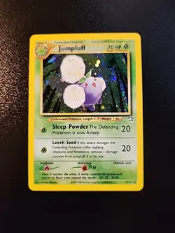 Jumpluff Holo Rare Neo Genesis Pokemon Card 7/111 WOTC Vintage, NM - Image 1