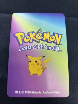 KFC Vintage 1998 Nintendo Pokemon Scyther Mini Card #123 25668 - Image 2
