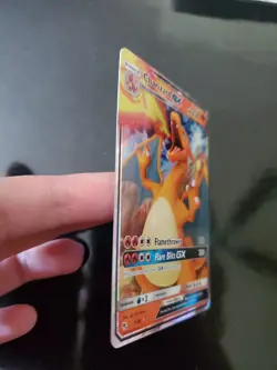 Charizard GX 9/68 Pokemon TCG Sun and Moon Hidden Fates Card NM Near Mint - Image 3