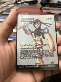 Yuffie Kisaragi Foil Card #060 Magic the Gathering Final Fantasy - Image 1