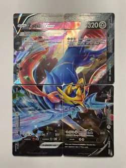 Zacian V-Union Promo Cards Sword And Shield Pokemon TCG Set of Four - Image 1