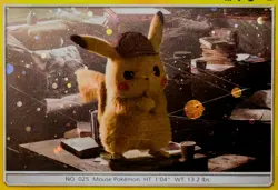 Detective Pikachu - SM194 (Cosmo Holo) 2019 Black Star Promo Pokemon Card - Image 2