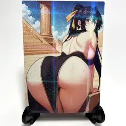 High School DxD Akeno Himejima Sexy Hot Anime Waifu Girl Goddess Story Art Card - Image 2