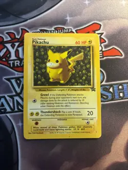 (SW) Pikachu - # 1 - Black Star Promo Rare WOTC TCG - Pokemon Card - LP - Image 1