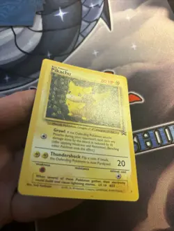 (SW) Pikachu - # 1 - Black Star Promo Rare WOTC TCG - Pokemon Card - LP - Image 3