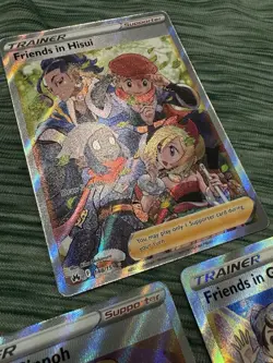 Pokemon TCG Sword & Shield 3 Card Full Art Trainer Lot All NM - Image 4