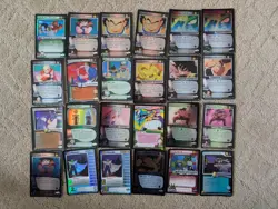 24 Foil Card Lot: 2000 Dragon Ball Z Trading Cards CCG - Image 1