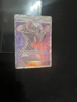 Guzma SV84/SV94 Hidden Fates: Shiny Vault Full Art Trainer Pokemon TCG Cards - Image 1