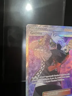 Guzma SV84/SV94 Hidden Fates: Shiny Vault Full Art Trainer Pokemon TCG Cards - Image 2