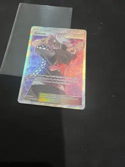 Guzma SV84/SV94 Hidden Fates: Shiny Vault Full Art Trainer Pokemon TCG Cards - Image 5