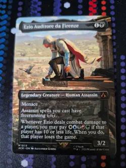 Ezio Auditore da Firenze (Borderless) Universes Beyond: Assassin's Creed Regular - Image 1