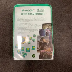 WIZARDS OF THE COAST Magic the Gathering: Beadle & Grimm's Green Mana Token Set - Image 3