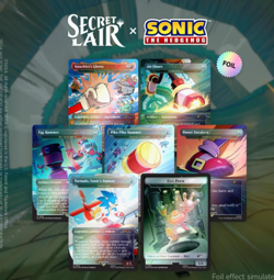 Secret Lair x Sonic the Hedgehog Superdrop: Turbo Gear (Rainbow Foil) SEALED - Image 3