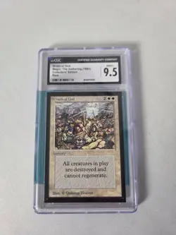 Magic The Gathering 1993 Collector's Edition Graded CGC 9.5 Wrath of God - Image 1