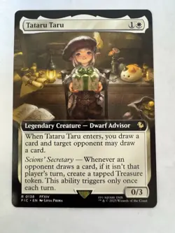 Tataru Taru (Extended Art)- Nonfoil-Commander: FINAL FANTASY 138 NM- MTG - Image 1