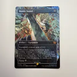 Buster Sword (Borderless) Final Fantasy Foil - Image 1
