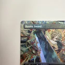 Buster Sword (Borderless) Final Fantasy Foil - Image 2