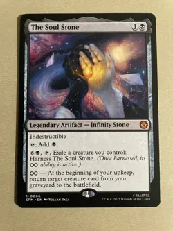 Near Mint, English - 1 x MTG The Soul Stone Marvel's Spider-Man - Image 1