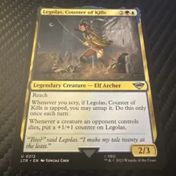 MTG - Legolas, Counter of Kills - Non-Foil - #212 - Lord Of The Rings - NM - Image 1