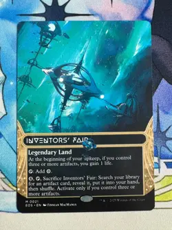 2025 MTG Edge Of Eternities Inventors' Fair Borderless #21 - Image 1