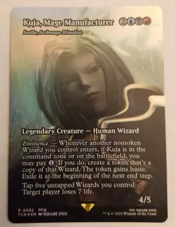 Kuja, Mage Manufacturer FCA #52 Rare Showcase Foil NM+ - Image 1