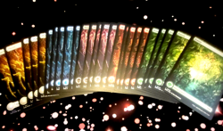 GirlGames - MTG DSK NEW NM - 5 OF EACH FOIL FULL ART DUSKMOURN BASIC LAND LOT - Image 2