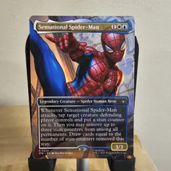 Sensational Spider-Man (Borderless) Regular #25 MTG: Marvel's Spider-Man - Image 1