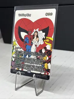 Wedding Ring - (Borderless) - Marvel's Spiderman (MAR) - MTG 0007 FULL ART M 🔥 - Image 3