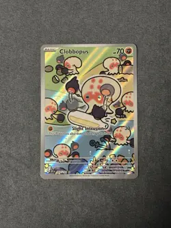 Pokemon TCG Clobbopus Illustration Rare 207/191 Surging Sparks Series NM - Image 1