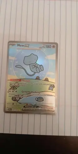 Pokemon TCG Mew EX 216/091 Scarlet & Violet Paldean Fates Near Mint Ungraded - Image 1