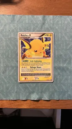 Pokemon TCG Raichu LV.X 99/100 Stormfront Holo Ultra Rare 2008 LP - NM ✅ - Image 1