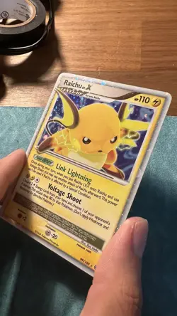 Pokemon TCG Raichu LV.X 99/100 Stormfront Holo Ultra Rare 2008 LP - NM ✅ - Image 4