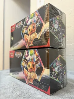 Pokemon TCG Scarlet & Violet Prismatic Evolutions Surprise Box Sealed Lot of 2 - Image 3