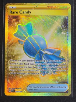 Rare Candy 256/198 (Gold Hyper Rare) Scarlet & Violet Base Set Near Mint - Image 1