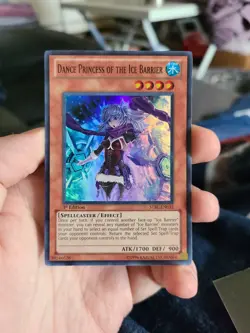 Yugioh Dance Princess of the Ice Barrier STBL-EN033 1st Super Rare - Image 1