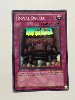 Royal Decree - Super Rare - Dark Beginning 2 (DB2-EN106) - Unlimited - Near Mint - Image 1