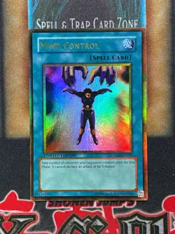 Yugioh Mind Control GLD2-EN037 Gold Rare Limited Edition LP - Image 1