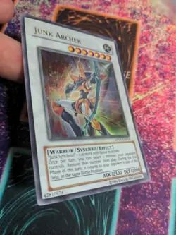 Yu-Gi-Oh! Junk Archer DP09-EN016 Unlimited Ultra Rare NM - Image 2