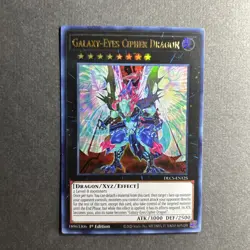 Galaxy-Eyes Cipher Dragon DLCS-EN125 1st Edition LP - Image 1