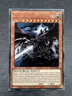 YuGiOh! Slifer the Sky Dragon TN19 - Misprint No Name No Imprint Limited Ed - Image 2