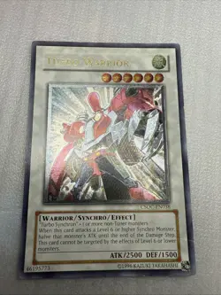 Yugioh! LP Turbo Warrior - CSOC-EN038 - Ultimate Rare - Unlimited Edition Lightl - Image 1